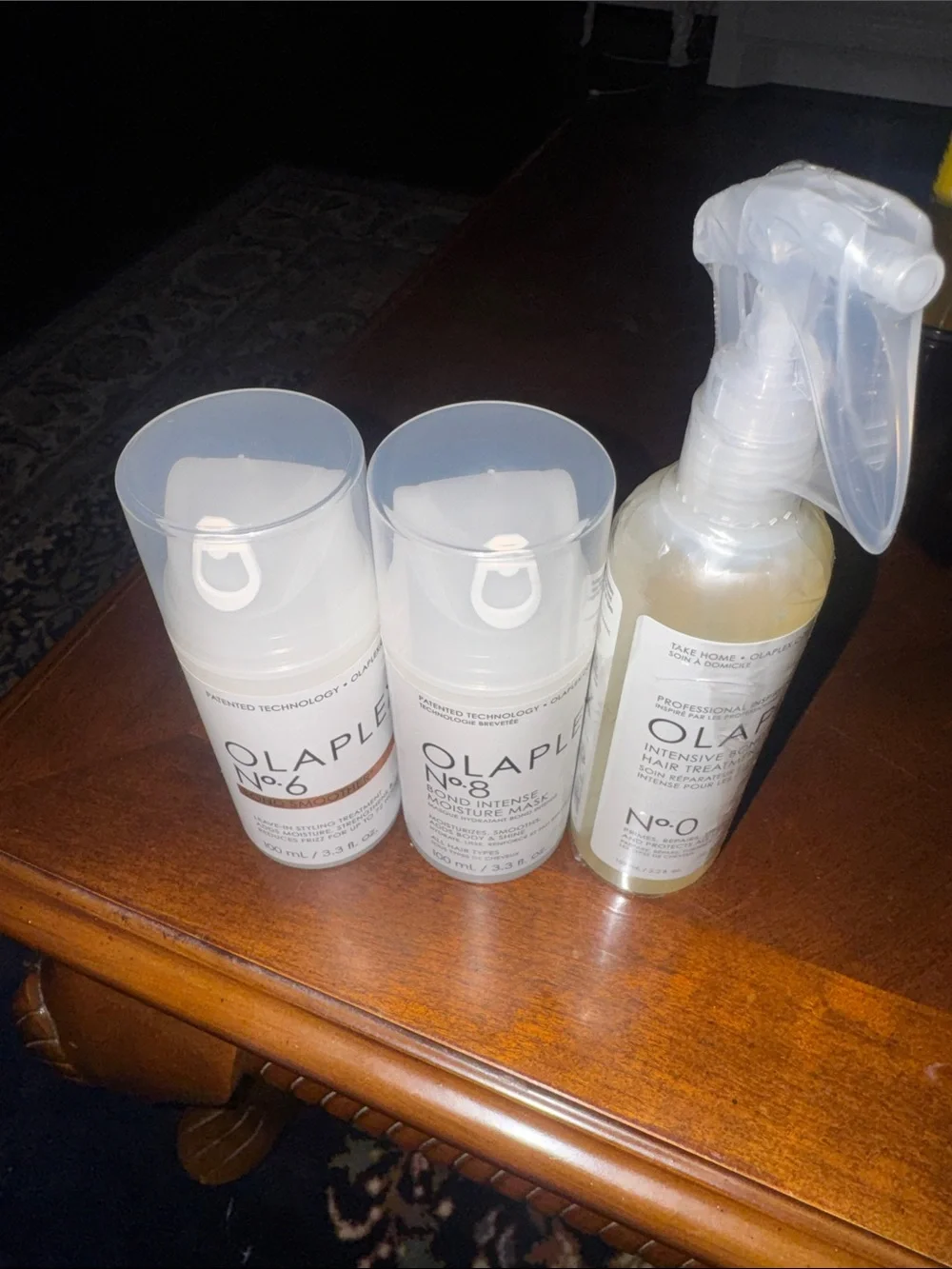 Olaplex Hair Products No.6, No.8, No.0